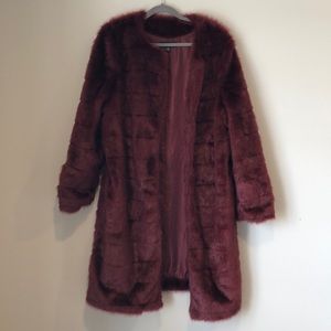 Luxurious Faux Fur Coat